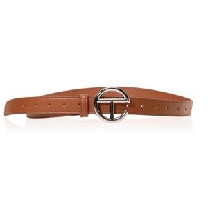 NWT Telfar Logo Belt Brown Tan size XS/S